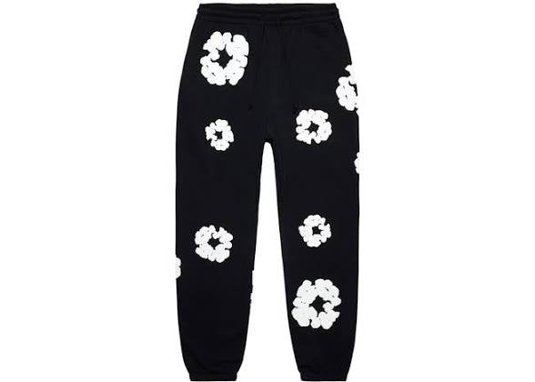 denim tears the cotton wreath sweats Black/White