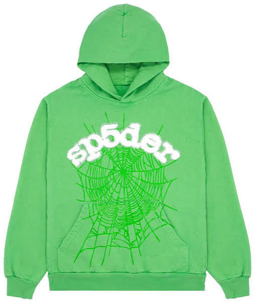 Sp5der web Hoodie “slime”