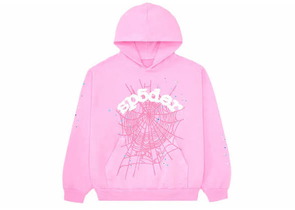 Sp5der web Hoodie “pink”
