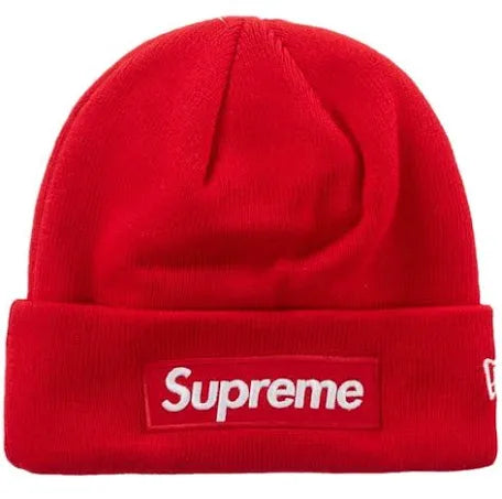 Supreme X New Era - Beanie (Red)