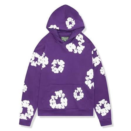 denim tears the cotton wreath Hoodie Purple
