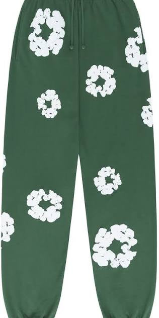 denim tears the cotton wreath sweats Green