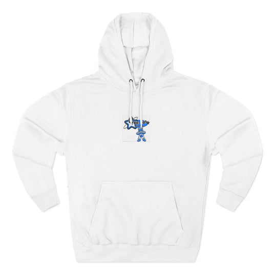 Cozy Art Hoodie - Three-Panel Fleece Design, Unisex Pullover for Comfort, Unique Gift, Casual Outfit, Streetwear Style