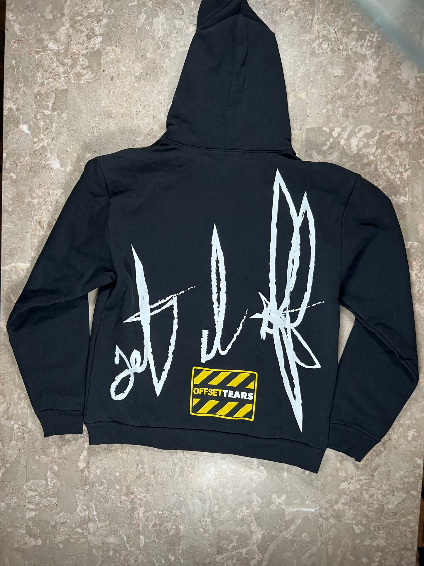 Denim tears black “offset” (used) (like new)