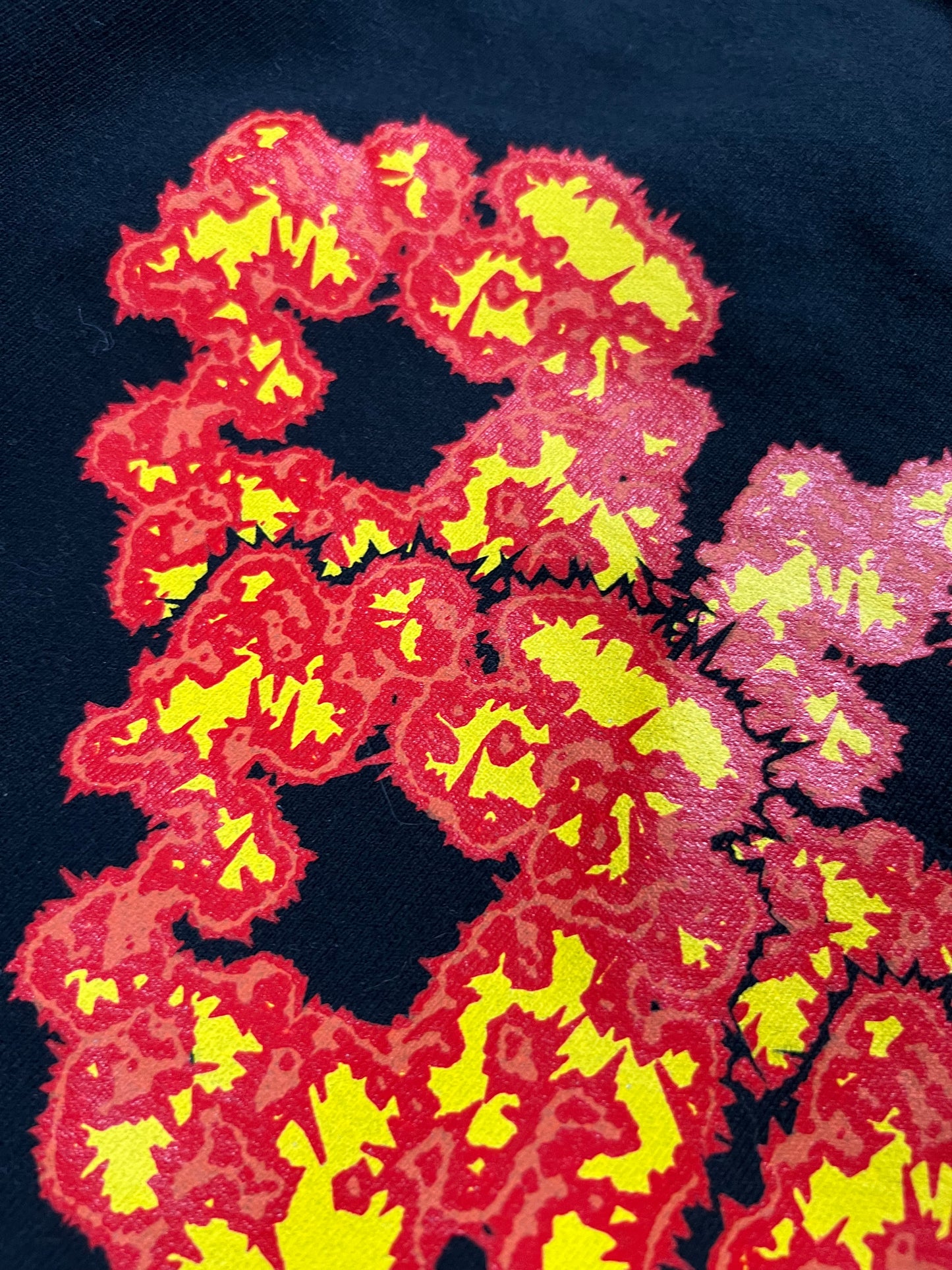 Denim tears black “offset” (used) (like new)