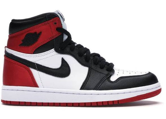 Air Jordan 1 Satin Black toes