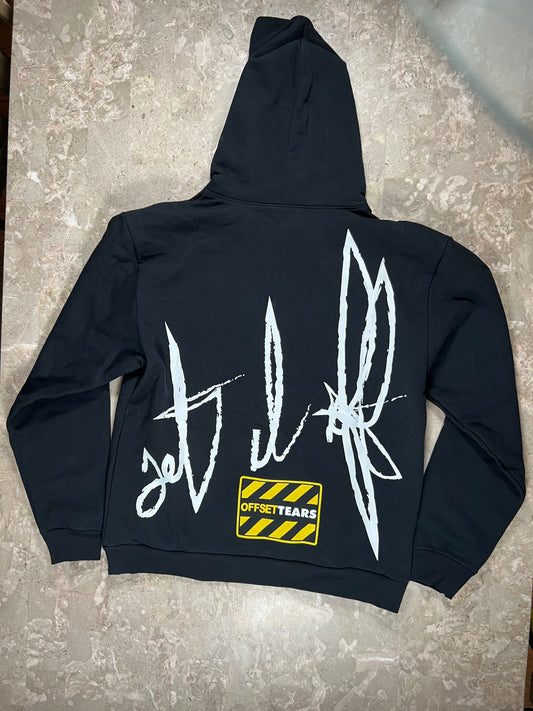 Denim tears black “offset” (used) (like new)