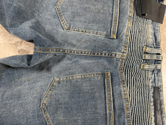 EMBELLISH LOW CUT SHORTS Blue
