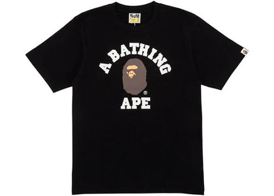 Bape College Tee black