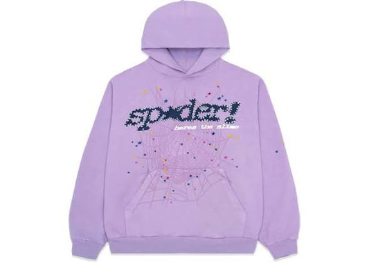 Sp5der Açaí Hoodie “Purple”