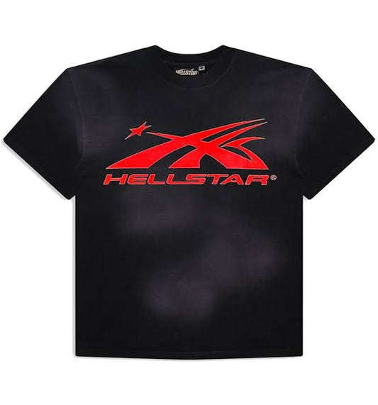 Hellstar gel sport logo Black/red